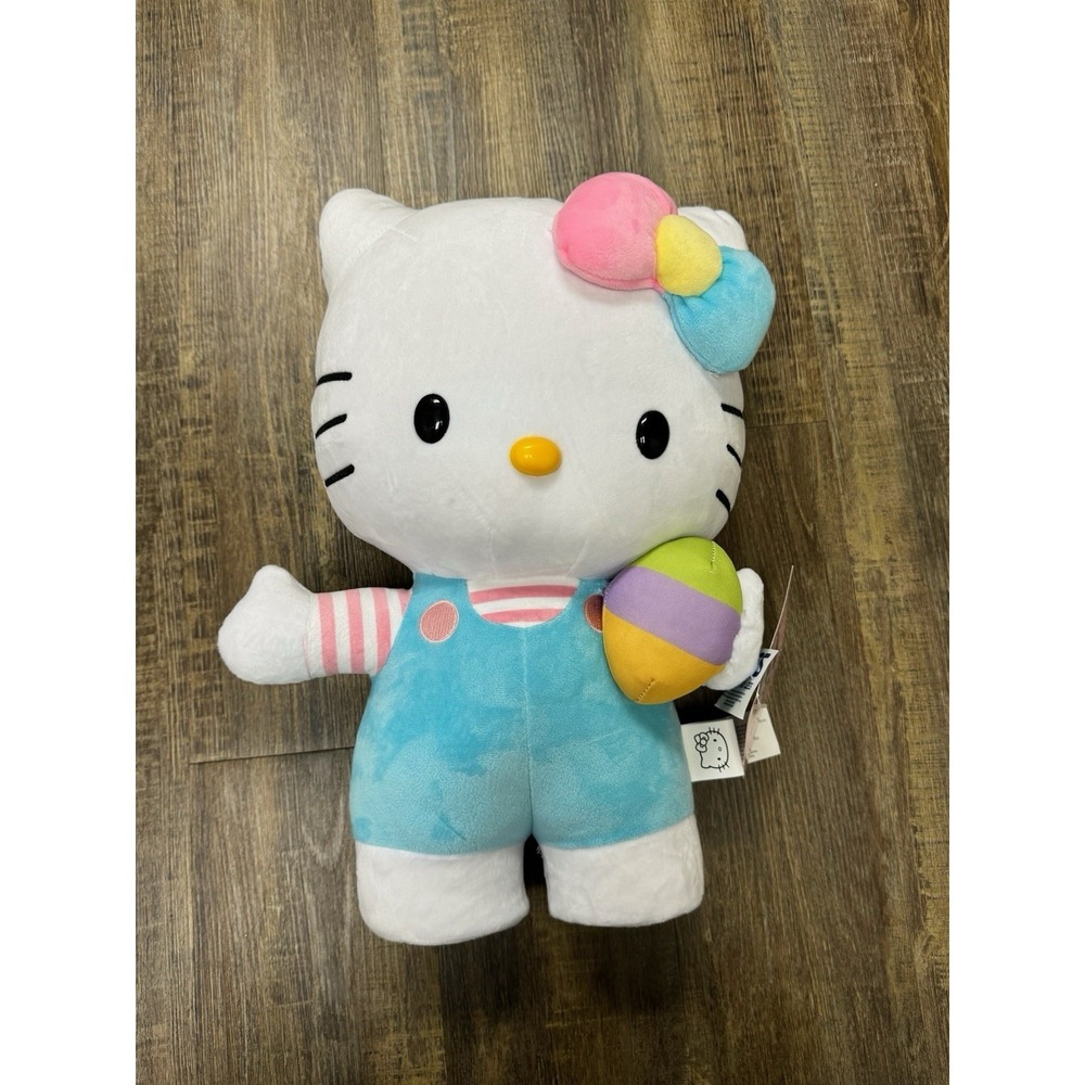 Easter Hello Kitty Holding Eater Egg Greeter New With Tags
